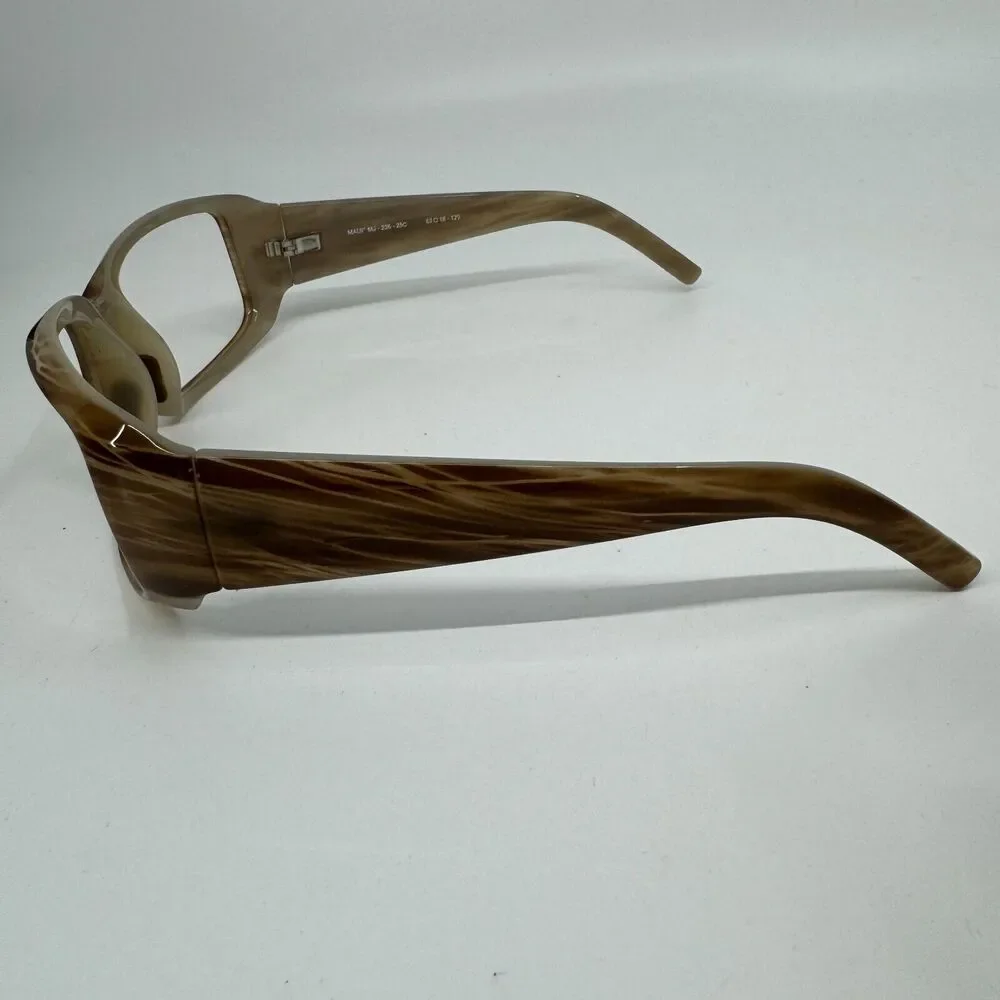 Maui Jim Blue Water MJ236-25C Brown‎ Stripe Sunglasses Frame Only H11541